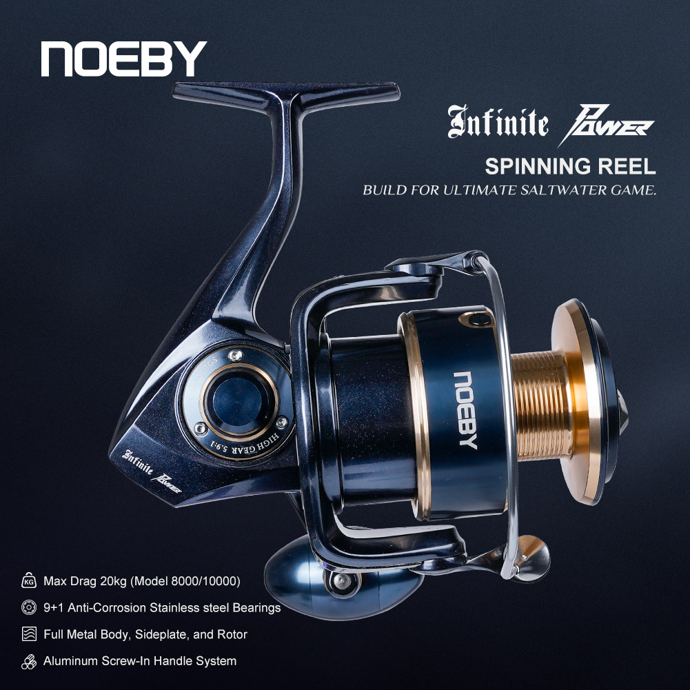 Daiwa Reel Bg - Noeby Infinite Power Spinning Fishing Reel