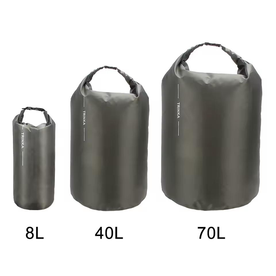 Fishing Kayak Cart - 8L 40L 70L Roll‑Top Waterproof Dry