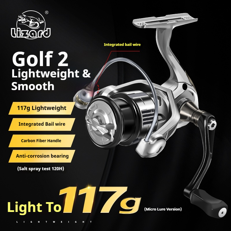 Kastking Reel Zephyr - Lizard Golf 2 Metal Spool Reel