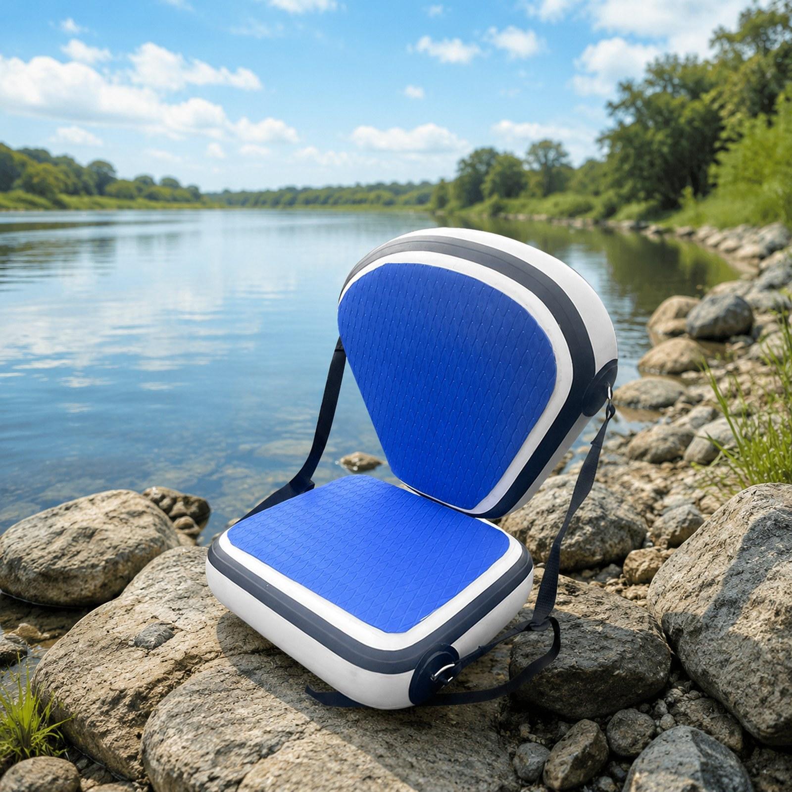 Adjustable PVC Kayak Seat Infl - Fishing Kayak Seat review and price