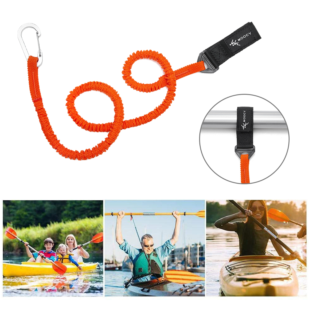 10-1PCS Elastic Kayak Canoe Pa - Fishing Kayak Paddle Leash review and price