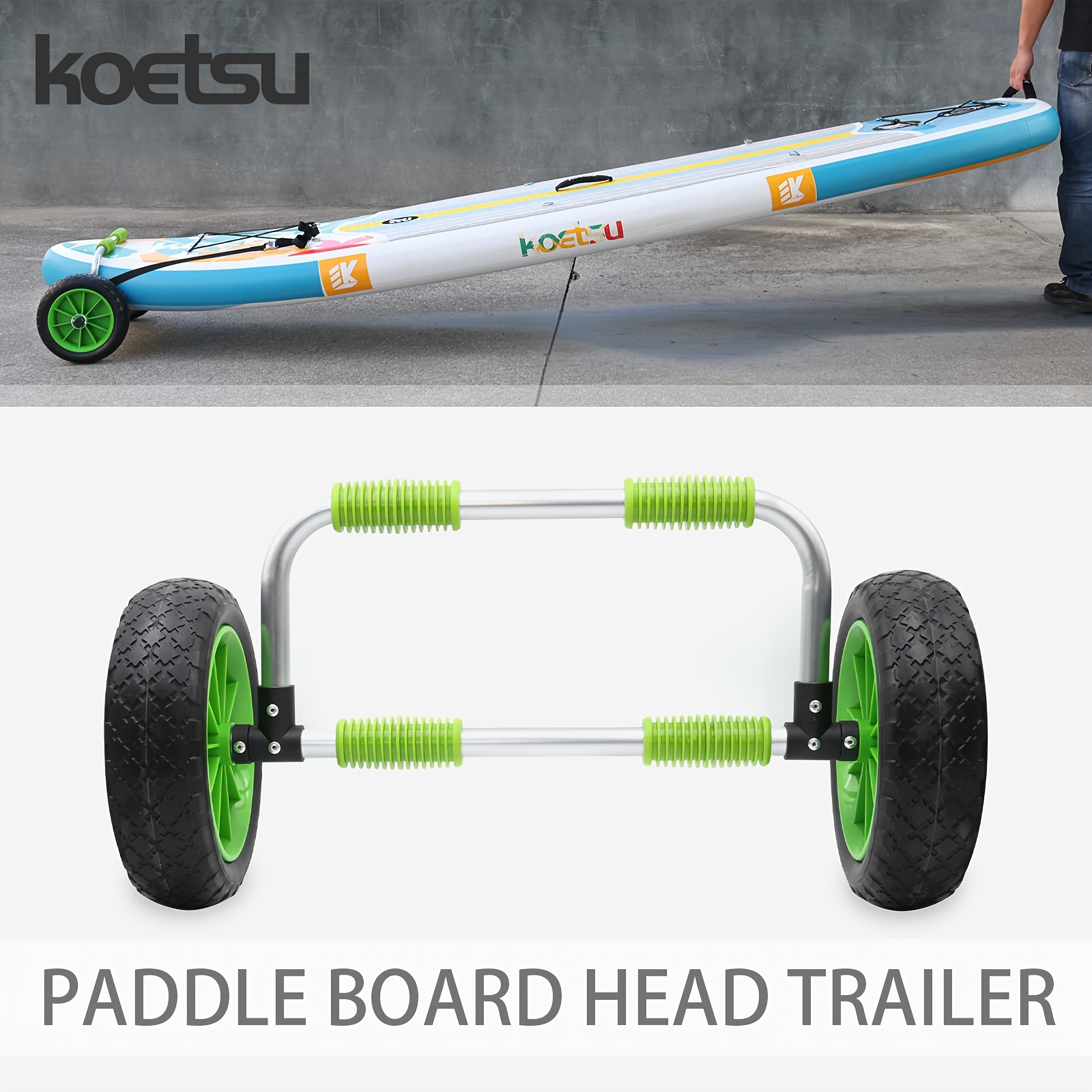 KOETSU Paddle Board Transport  - Fishing Kayak Cart review and price