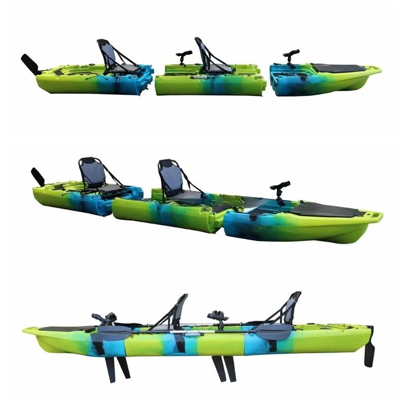 2-Seater Sit-on-Top Modular Pe - Fishing Kayak Sit In review and price