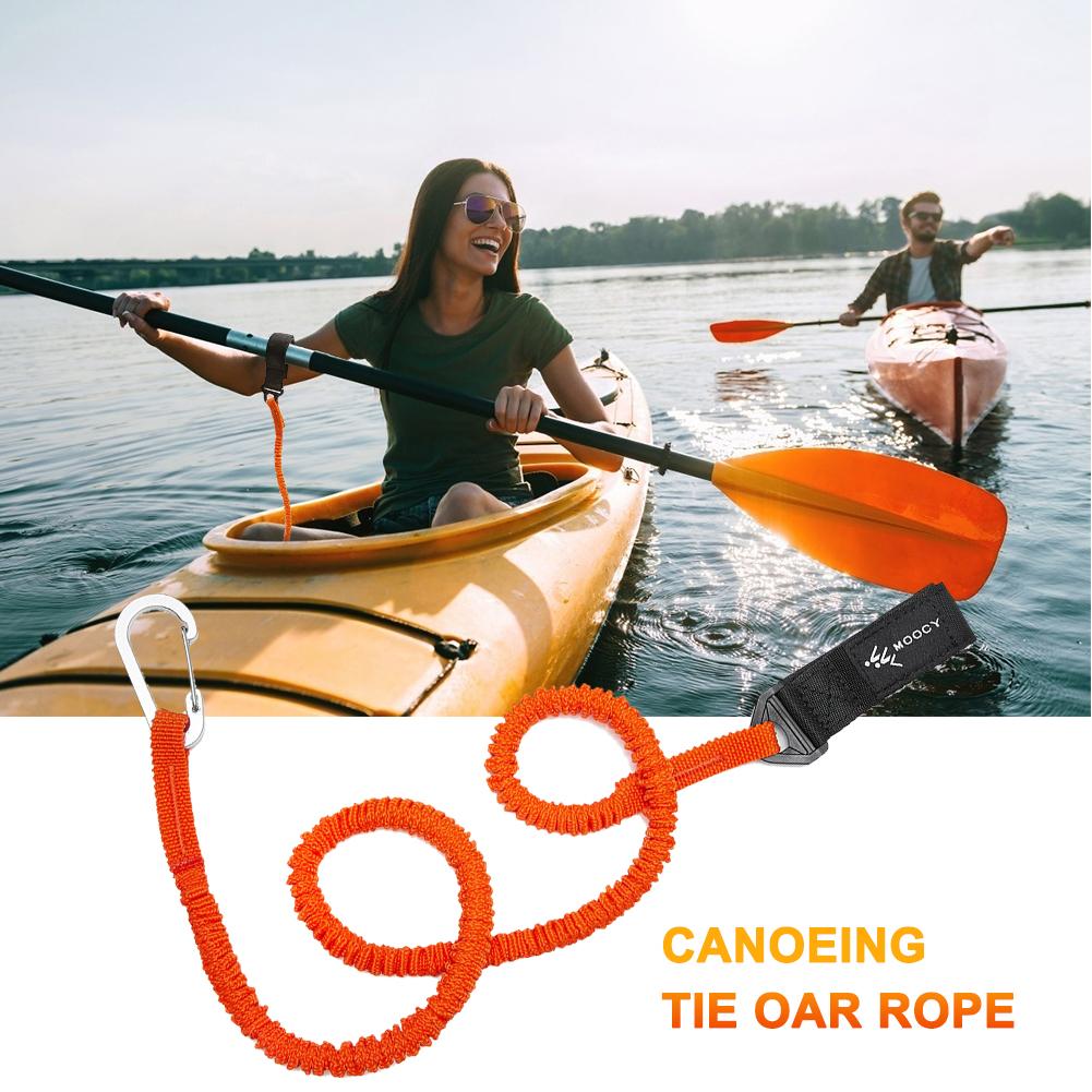 5-1PCS Elastic Kayak Canoe Pad - Fishing Kayak Paddle Leash review and price