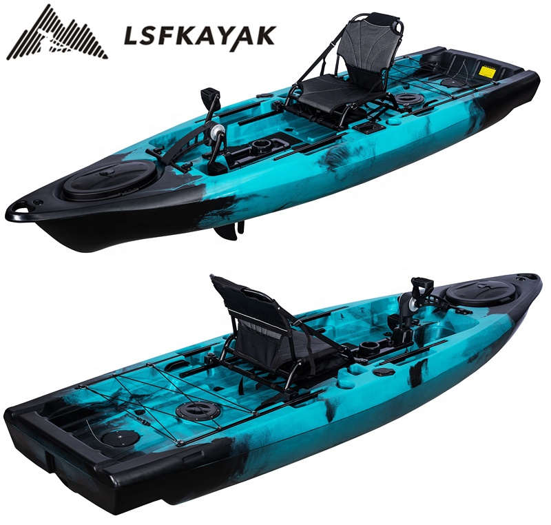 Best Fishing Boat 2024 New Exp - Fishing Kayak Pedal Drive review and price