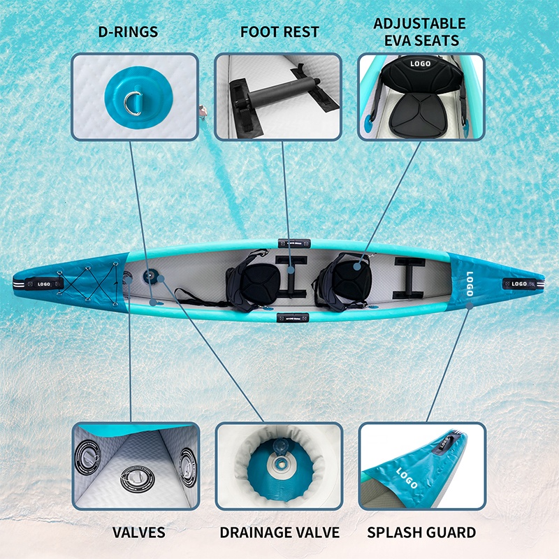 Drop Stitch Kayak Inflatable C - Fishing Kayak Sit In review and price