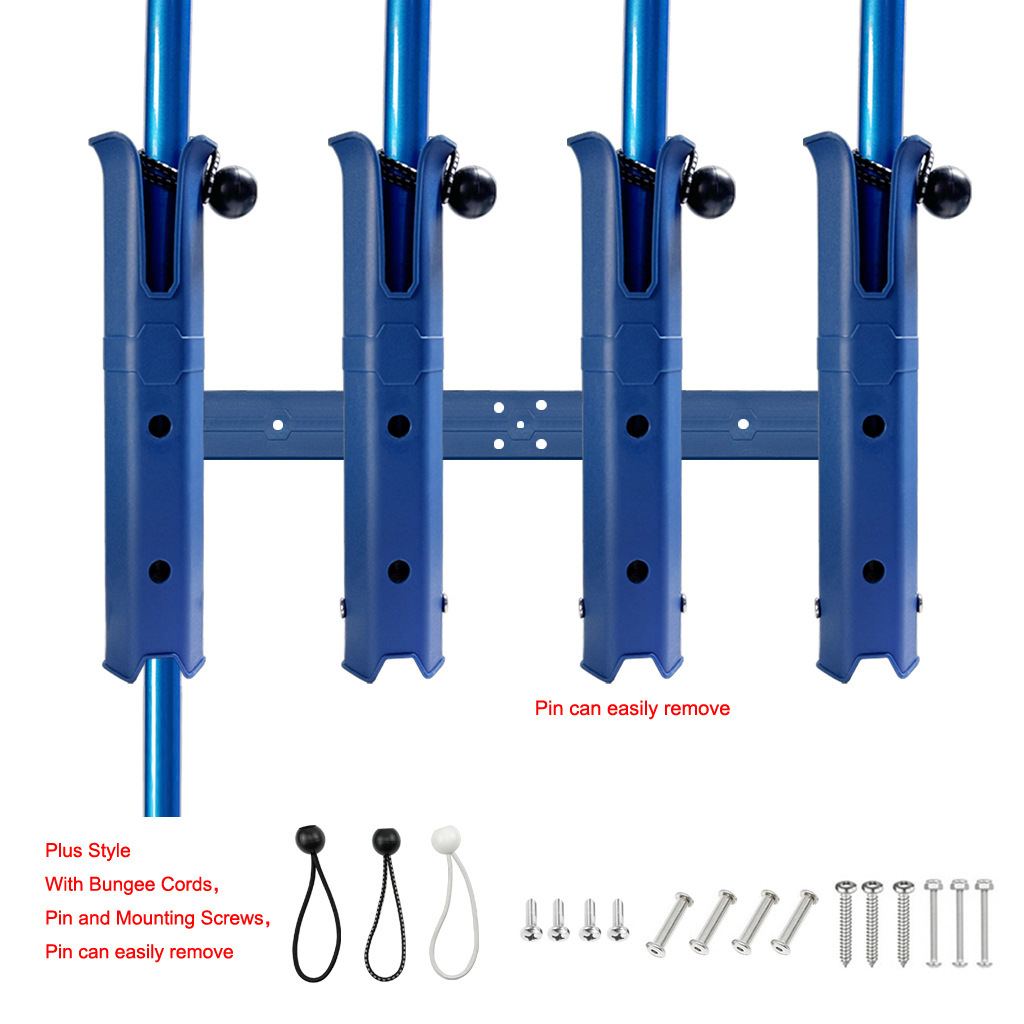 Adjustable Four Pole Plastic F - Fishing Kayak Rod Holder review and price