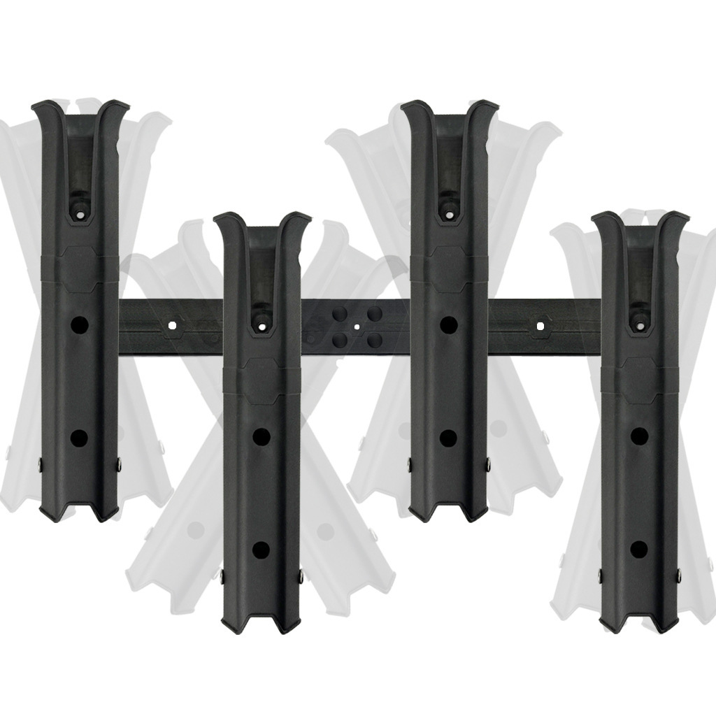 Adjustable Four Pole Plastic F - Fishing Kayak Rod Holder review and price