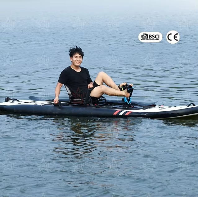 Factory Inflatable Pedal Kayak - Fishing Kayak Sit In review and price