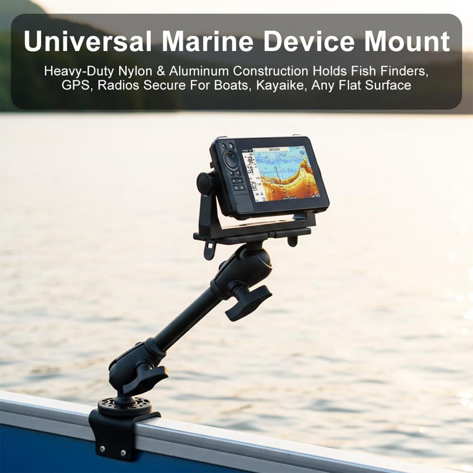 Fish Finder Mount 360 Degree R - Fishing Kayak Fish Finder Mount review and price