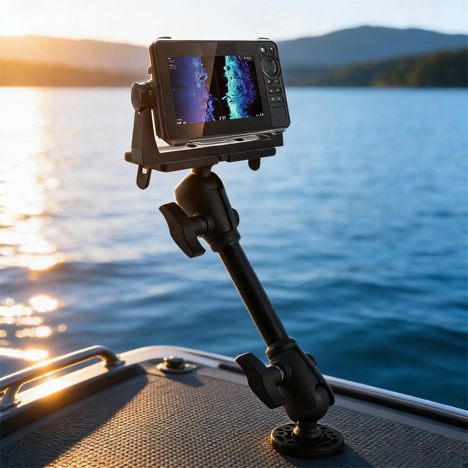 Fish Finder Mount 360 Degree R - Fishing Kayak Fish Finder Mount review and price