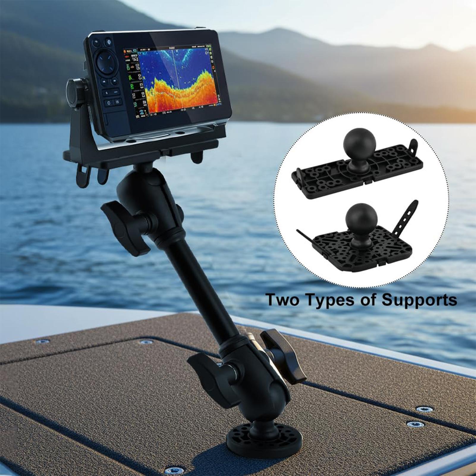 Fish Finder Mount 360 Degree R - Fishing Kayak Fish Finder Mount review and price
