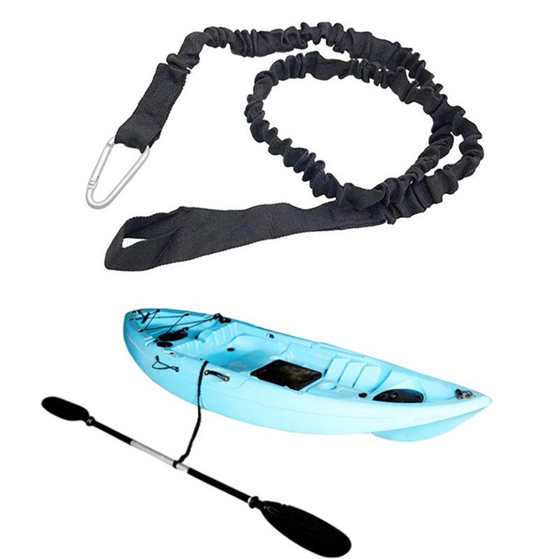 Adjustable Elastic Kayak Rod L - Fishing Kayak Paddle Leash review and price