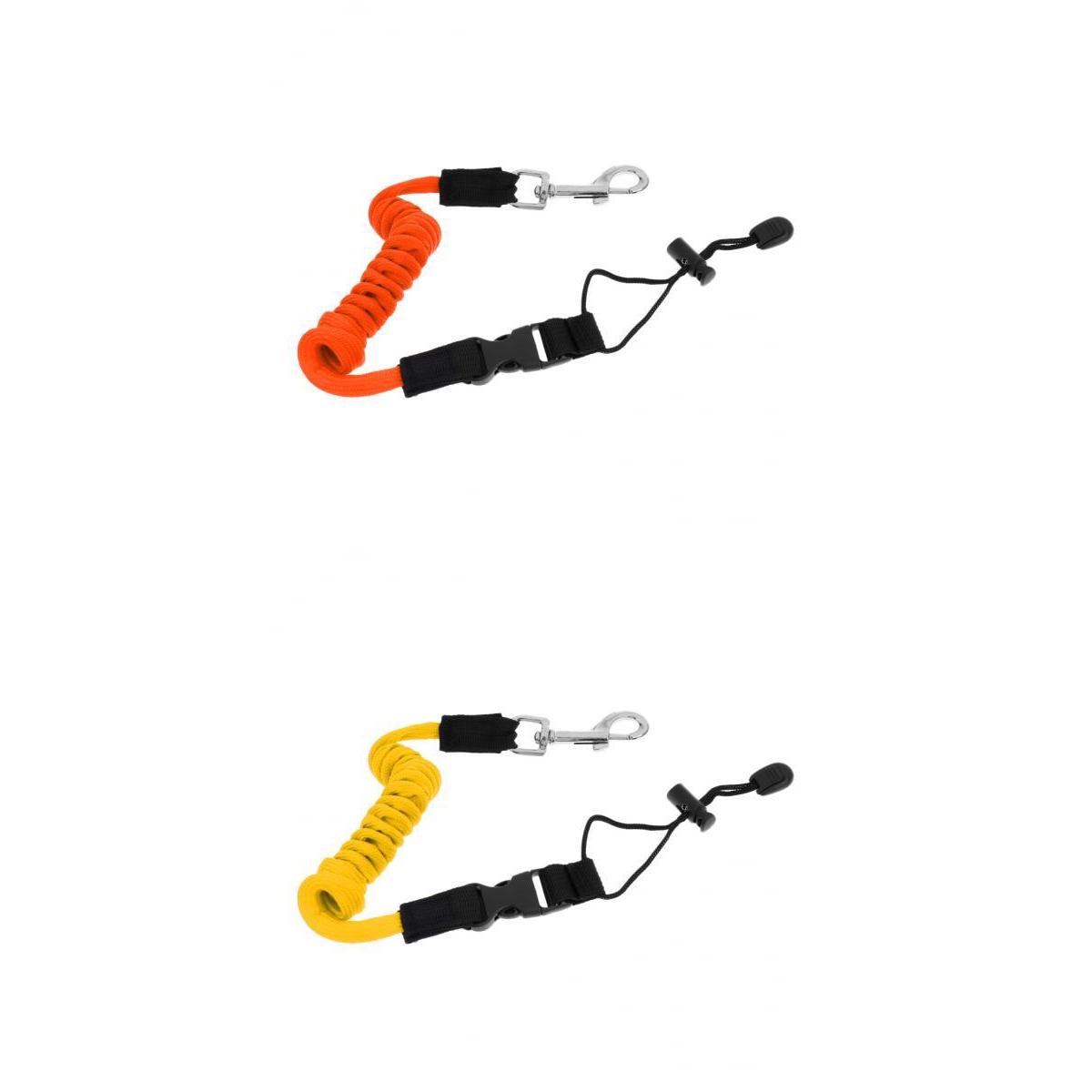 Kayak Paddle Leash TPU Coiled  - Fishing Kayak Paddle Leash review and price