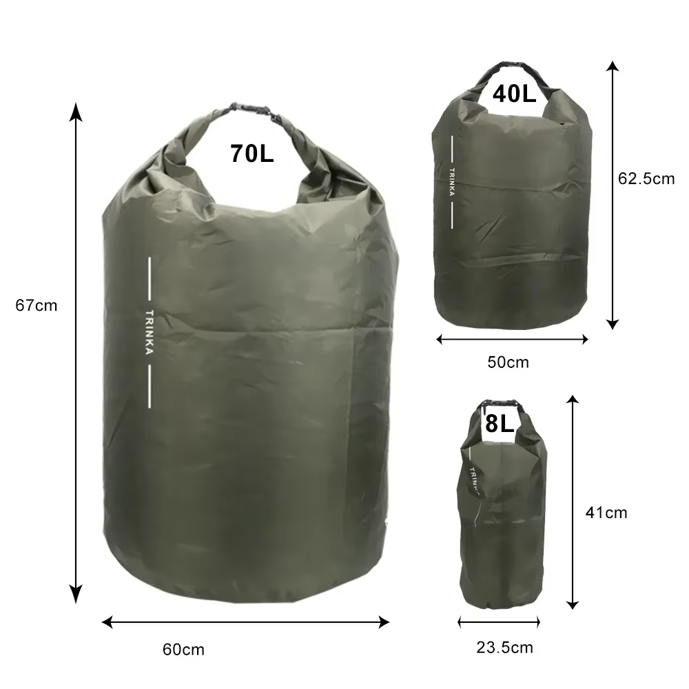 8L 40L 70L Roll‑Top Waterproof - Fishing Kayak Cart review and price