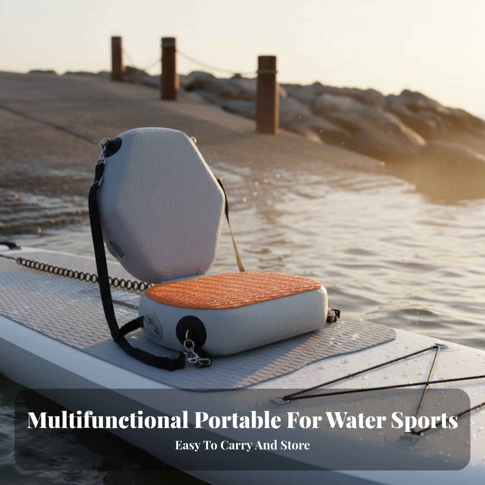 Inflatable Kayak Seat Wear-Res - Fishing Kayak Paddle review and price