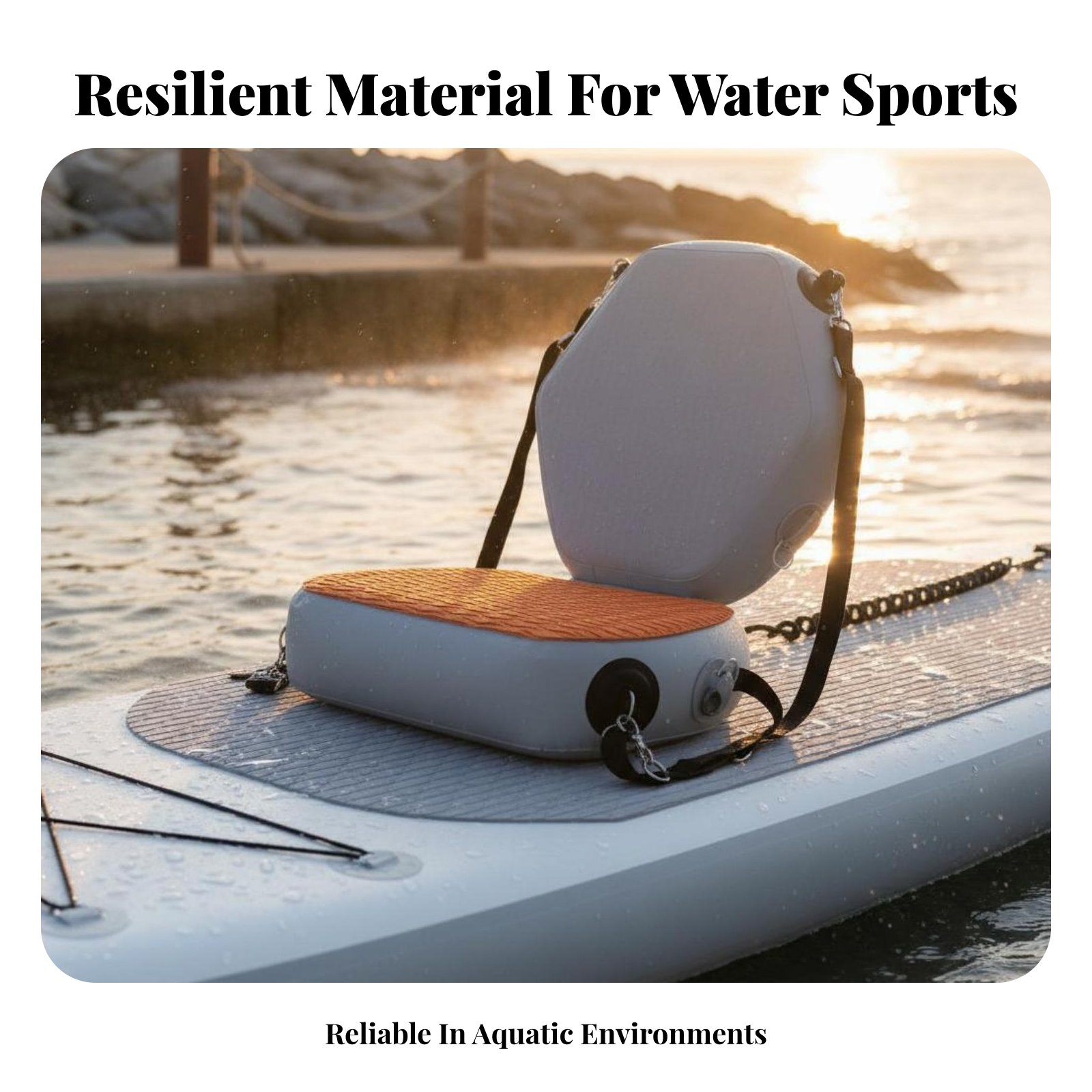 Inflatable Kayak Seat Wear-Res - Fishing Kayak Paddle review and price