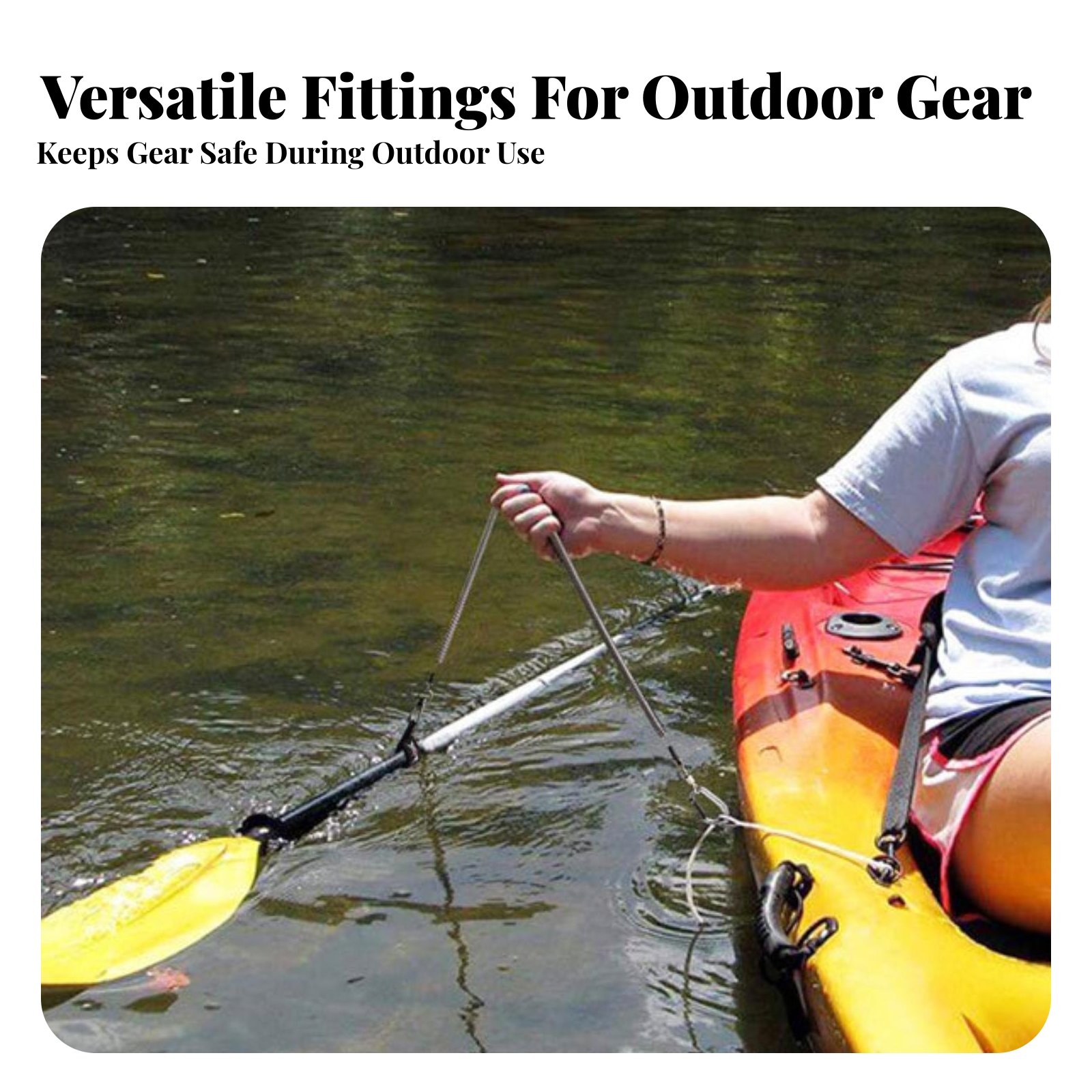 Retractable Rod Leash Adjustab - Fishing Kayak Paddle Leash review and price
