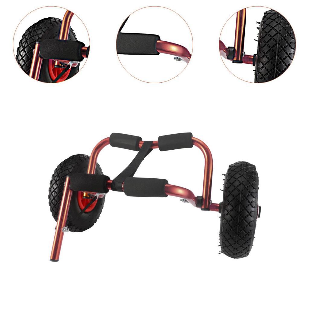 Adjustable Kayak Cart Folding  - Fishing Kayak Cart review and price