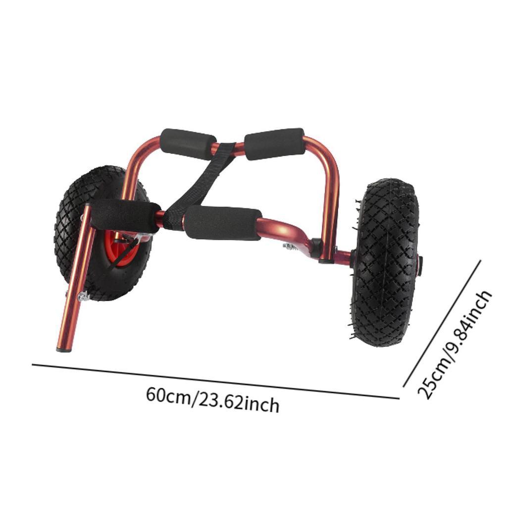 Adjustable Kayak Cart Folding  - Fishing Kayak Cart review and price