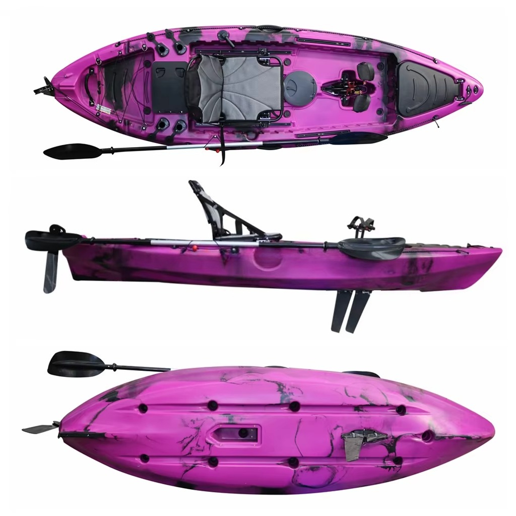 New Designed Plastic Kayak Fis - Fishing Kayak Pedal Drive review and price