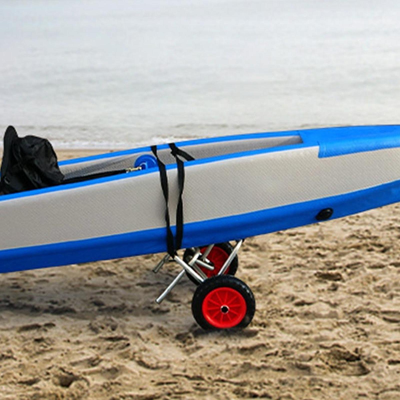 Kayak Cart Foldable Solid Whee - Fishing Kayak Cart review and price