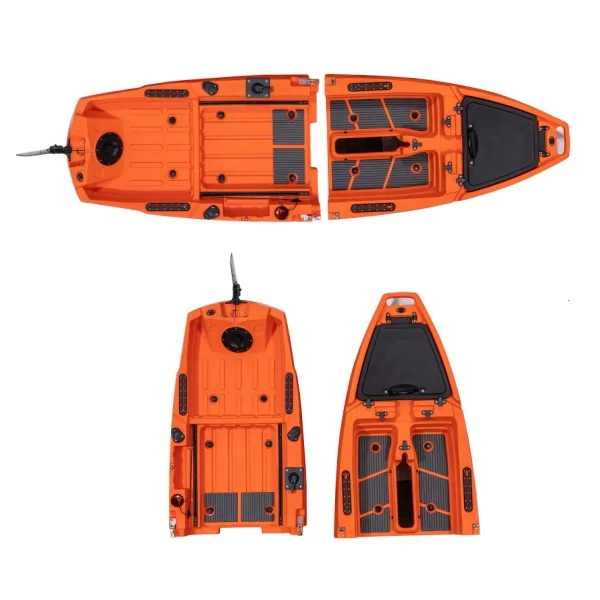 Modular Single 1 Person Plasti - Fishing Kayak Pedal Drive review and price
