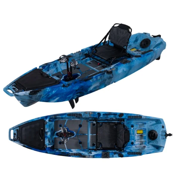 Modular Single 1 Person Plasti - Fishing Kayak Pedal Drive review and price