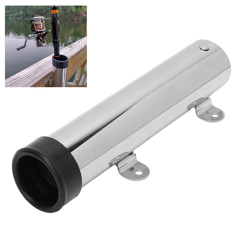 Stainless Steel Wall Rod Holde - Fishing Kayak Rod Holder review and price